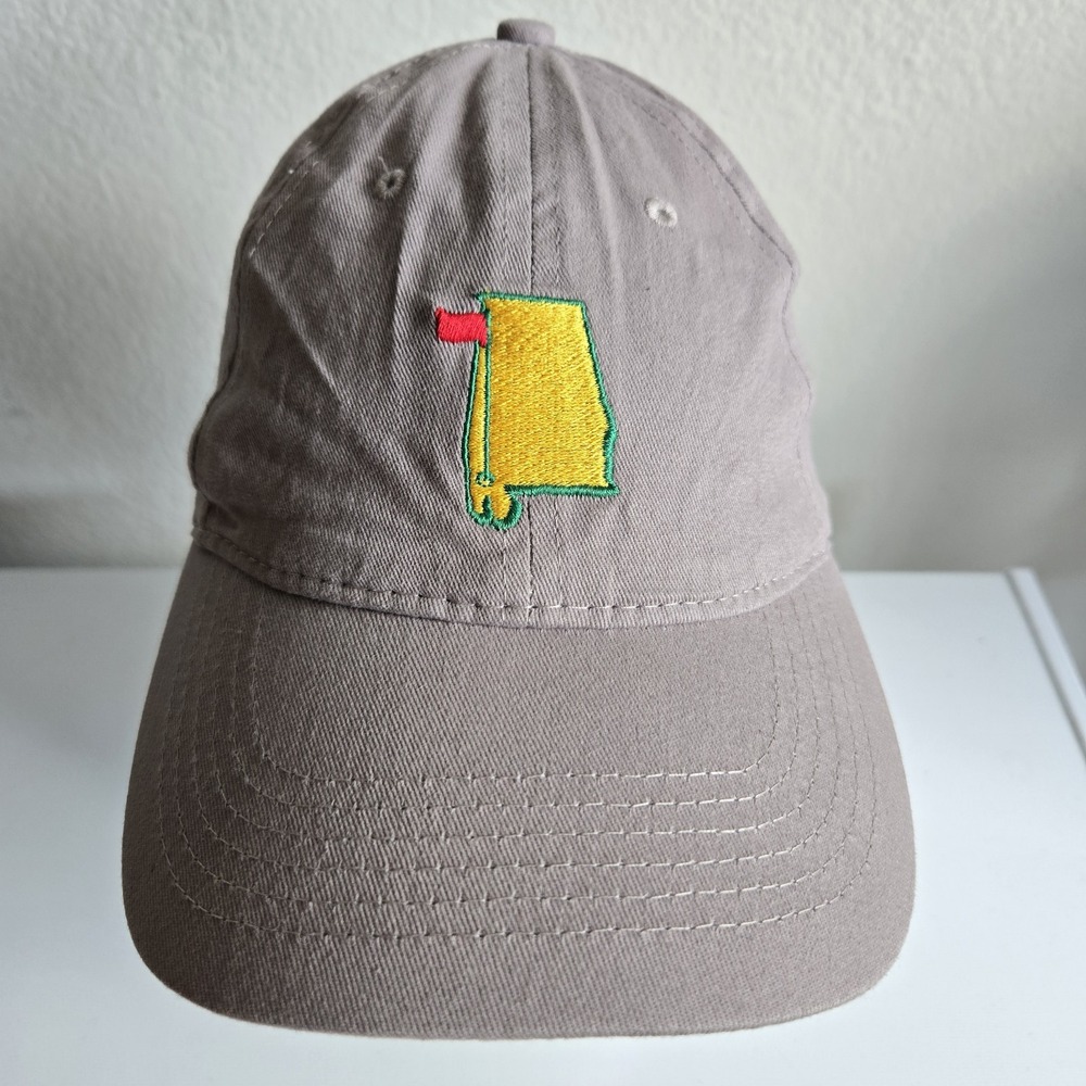 The Masters Golf Tournament 2024 Hat Cap Augusta National‎ Alabama Gray Dad